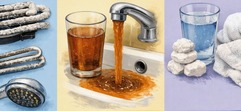 Жесткая вода, железо, марганец: чем опасны и как выбрать систему очистки под конкретные загрязнения